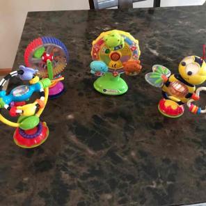 High chair toys