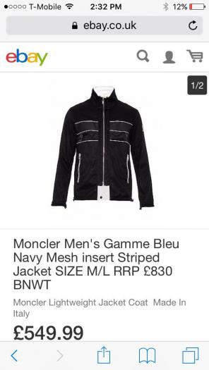 Moncler Gamma Bleu Wondbreaker