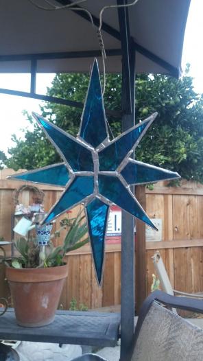 Beautiful Blue Northern Star