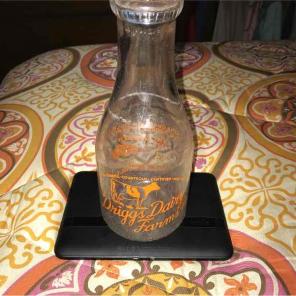 Driggs Dairy Farms Inc Milk Bottle
