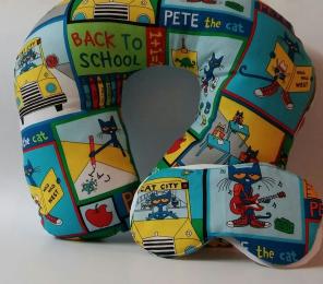 Pete the Cat Neck Pillow Set