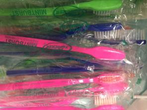 PREPASTED TOOTHBRUSHES
