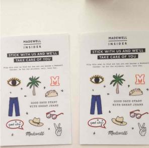 Stickers From Madewell - 2 Packs