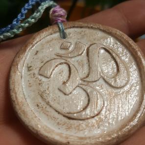 OM the sacred sound pendant necklace
