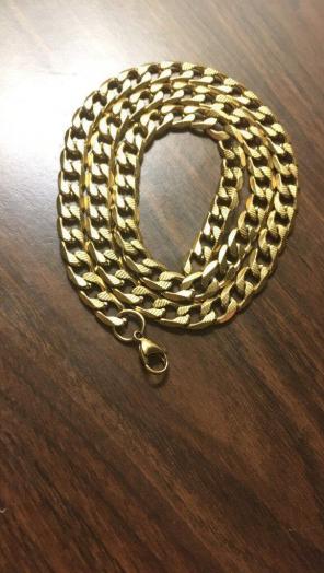 Gold plated chain