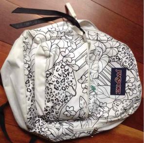 Jansport backpack you color it