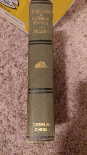 VINTAGE 1937 INTRO TO HISTORICAL GEOLOGY