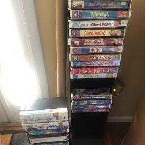 Classic Disney VHS Tapes