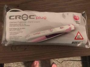 Mini croc Hair Straighter