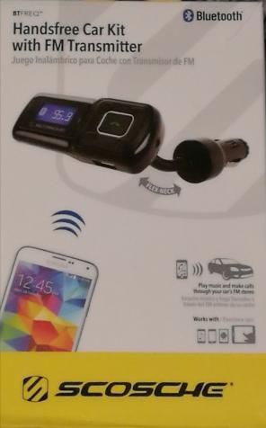 Bluetooth Car Kit w/FM Transmitter
