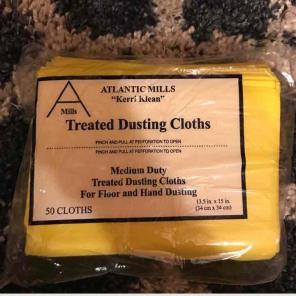 Treated Dusting Cloths
