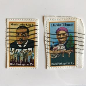 Vintage MLK & Harriet Tubman Stamp