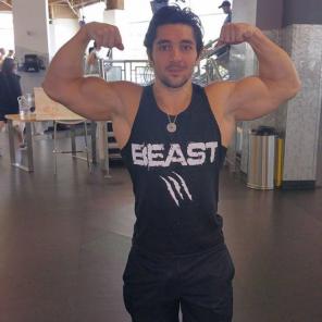 Beast Gym Tank Top For Men Fitness Shirt