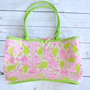 VTG LILLY PULITZER Black jack purse