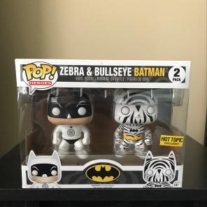 Funko Pop 2pk Zebra & Bullseye Batman
