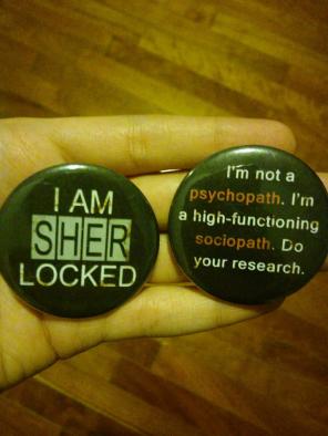 Sherlock UK Benedict Cumberbatch Pins