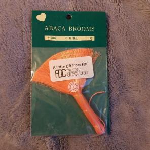 4" Abaca broom