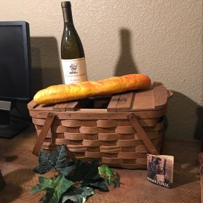Vintage Basketville Picnic Basket