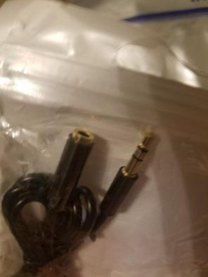 NEW 3.5 Aux Stereo Cable female-to-male