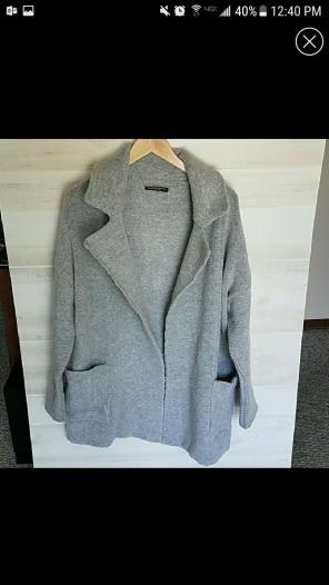 Brandy Melville Wool Keenedy Open Coat