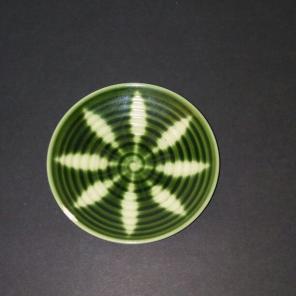 Very cool vintage Japanese candle plate