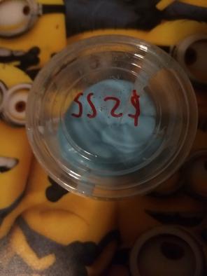 Blue blueberry scent slime