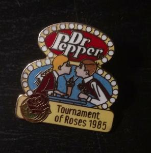 Dr Pepper Vintage Enamel Lapel Pin