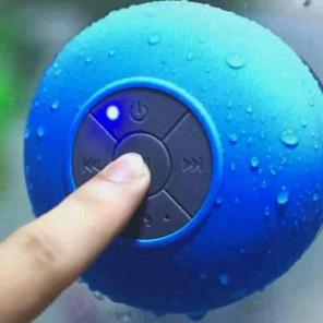 Waterproof speaker (blue)