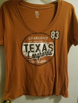 Texas Longhorn V-neck T-shirt