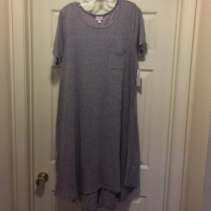 Heathered Purple LuLaRoe Carly Dress