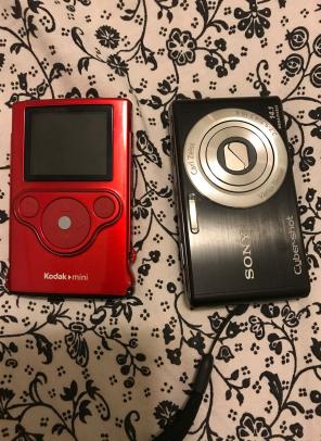 Kodak Mini And Sony Cyber Shot