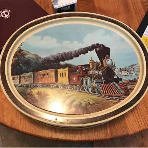American Express train 1982