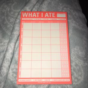 What I Ate Pad