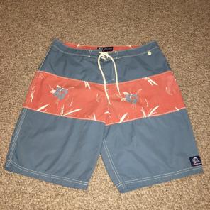 Red White And Blue O'Neill Swim Trunks