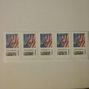 USA forever postage stamps-5 stamps