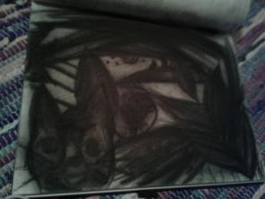 Charcoal drawing