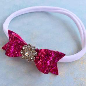 Handmade baby girl headband