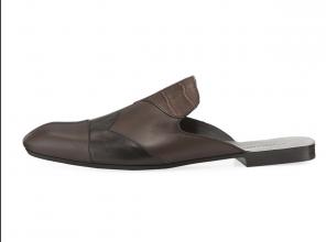 Bottega Veneta Brown Patchwork Slipper