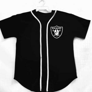 Oakland Raiders Baseball Jersey