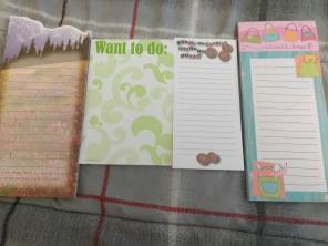 To do & shopping lists