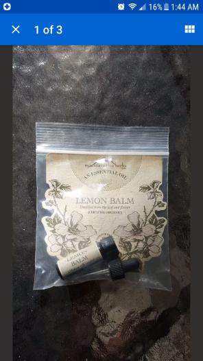 Melissa Essential Oil Lemon Organic