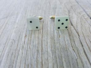 Vintage Dice Cufflinks