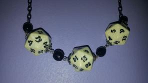 Magic D20 Dice necklace
