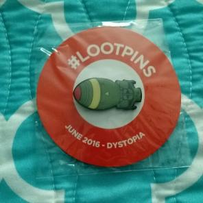 FALLOUT June 2016 Dystopia Pin