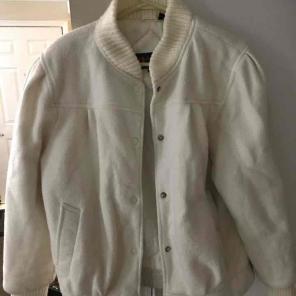 Cream wool jacket