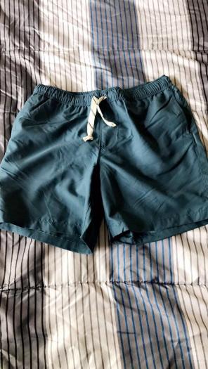 Blue Causal Shorts