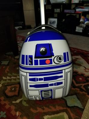 Star wars R2D2 carry on luggage bag