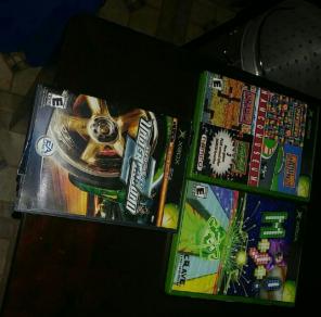 Three xbox 1 games