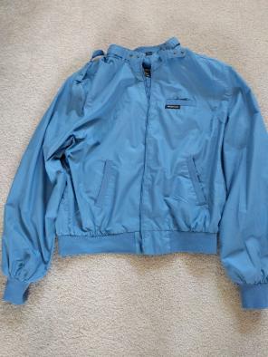 Vintage Members Only Light Blue Jacket