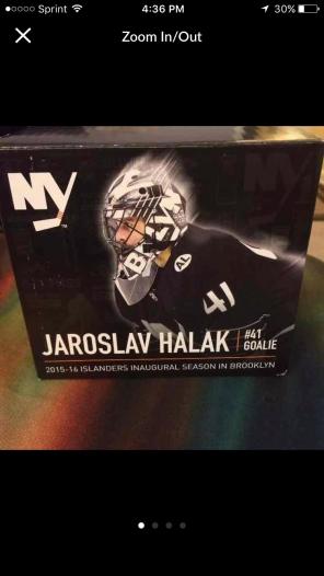 Jaroslav Halak Mini Helmet Islanders